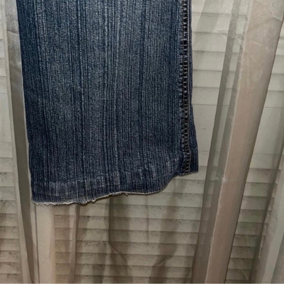 SARGENT PEPPER Women’s Boho Hippie Flare Denim Jeans. Sz 34X31. - Picture 4 of 7